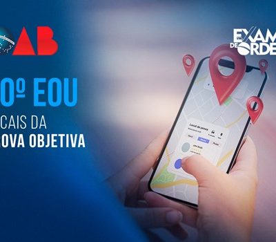A Ordem dos Advogados do Brasil, em âmbito nacional, informa os locais onde serão realizadas as provas da primeira fase do 40º Exame de Ordem Unificado.