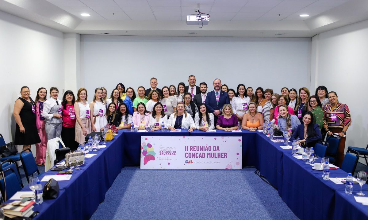 A presença das Caixas de Assistência na Conferência Nacional da Mulher Advogada foi garantida através da participação da Concad Mulher.