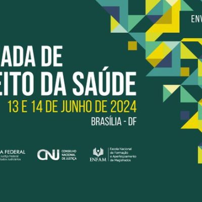 As inscrições de projetos para participar da Jornada de Direito da Saúde podem ser feitas até o dia 8 de abril.