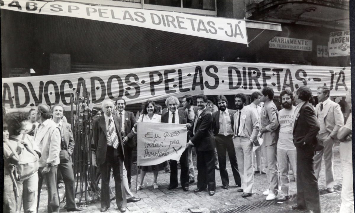 Diretas Já: recordar para progredir